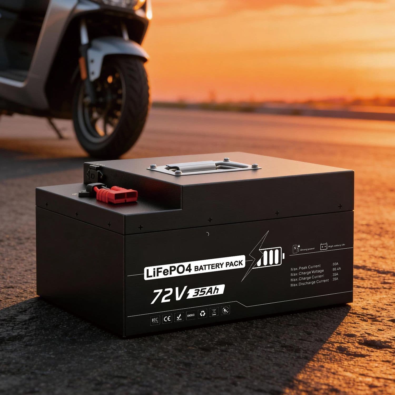 LP2400 Series 48V-72V / 20~100Ah equipment