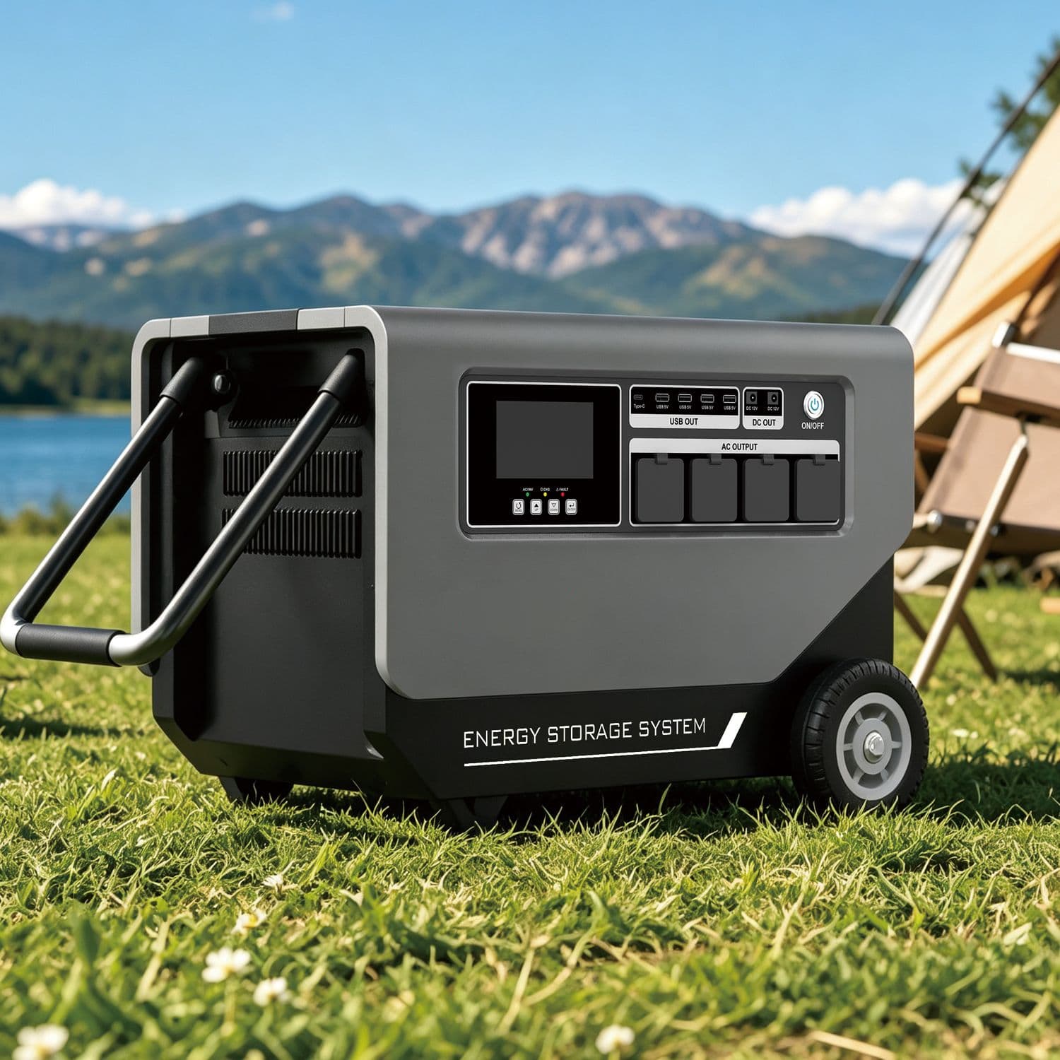 HBP1800 Mobile High-PV Series 2KW-4KW / 2560Wh-5120Wh equipment